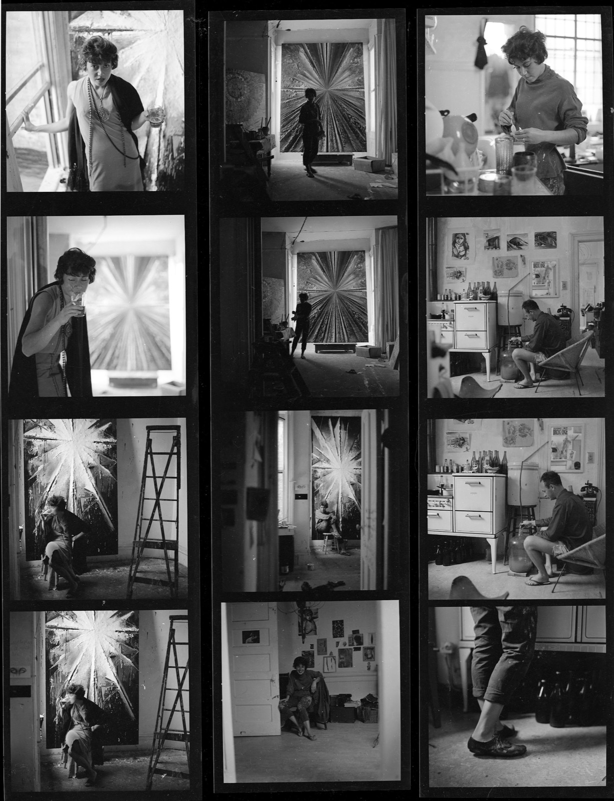 Jay DeFeo in the Painterland kitchen